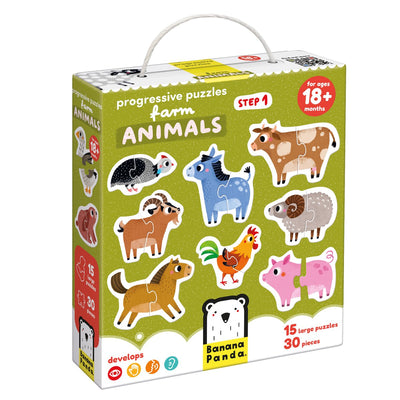 Banana Panda - Rising Puzzles Nutztiere - 33.