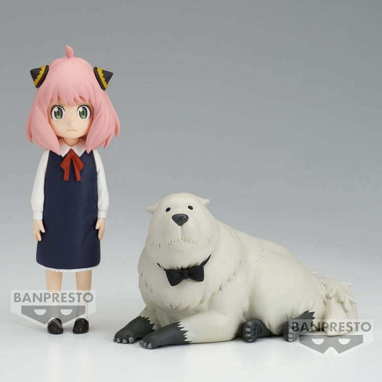 Banpresto Co., Ltd. Spy x Family – Familienfoto – Anya Forger Bond Forger Statue 11 cm
