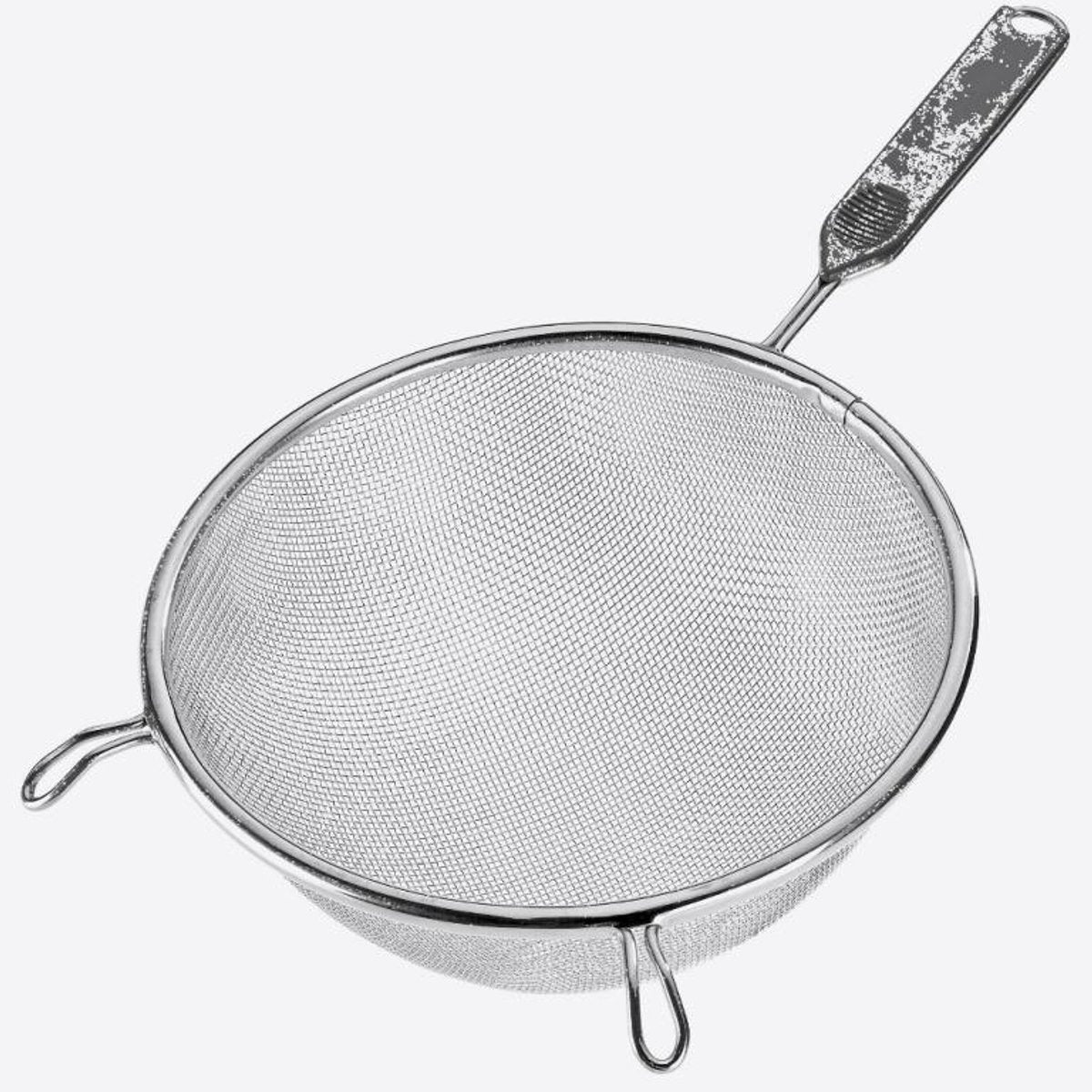 Westmark Haushaltssieb, traditionell, ø 20 cm, Edelstahl Kunststoff, Silber Schwarz, 12852270