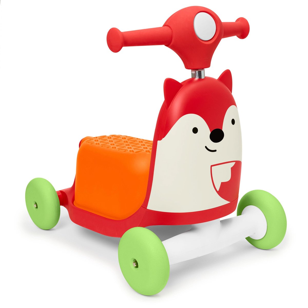 Skip-Hop-Fahrt mit Spielzeugroller – Fuchs