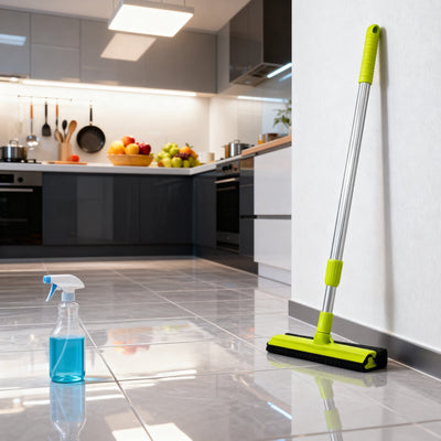 Alpina Fensterwischer verstellbar 43 bis 73 cm – blau