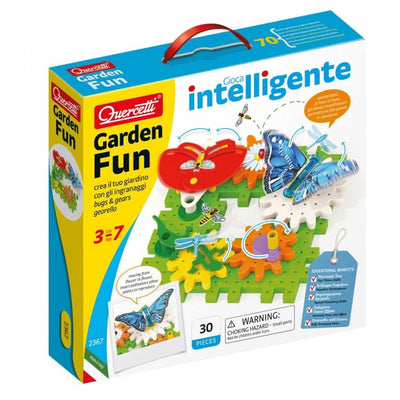 Quercetti Georello Gartenkäfer-Zahnräder 30-teilig
