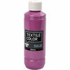 Kreativfirma Textil Farbabdeckung Textilfarbe Fuchsia, 250 ml