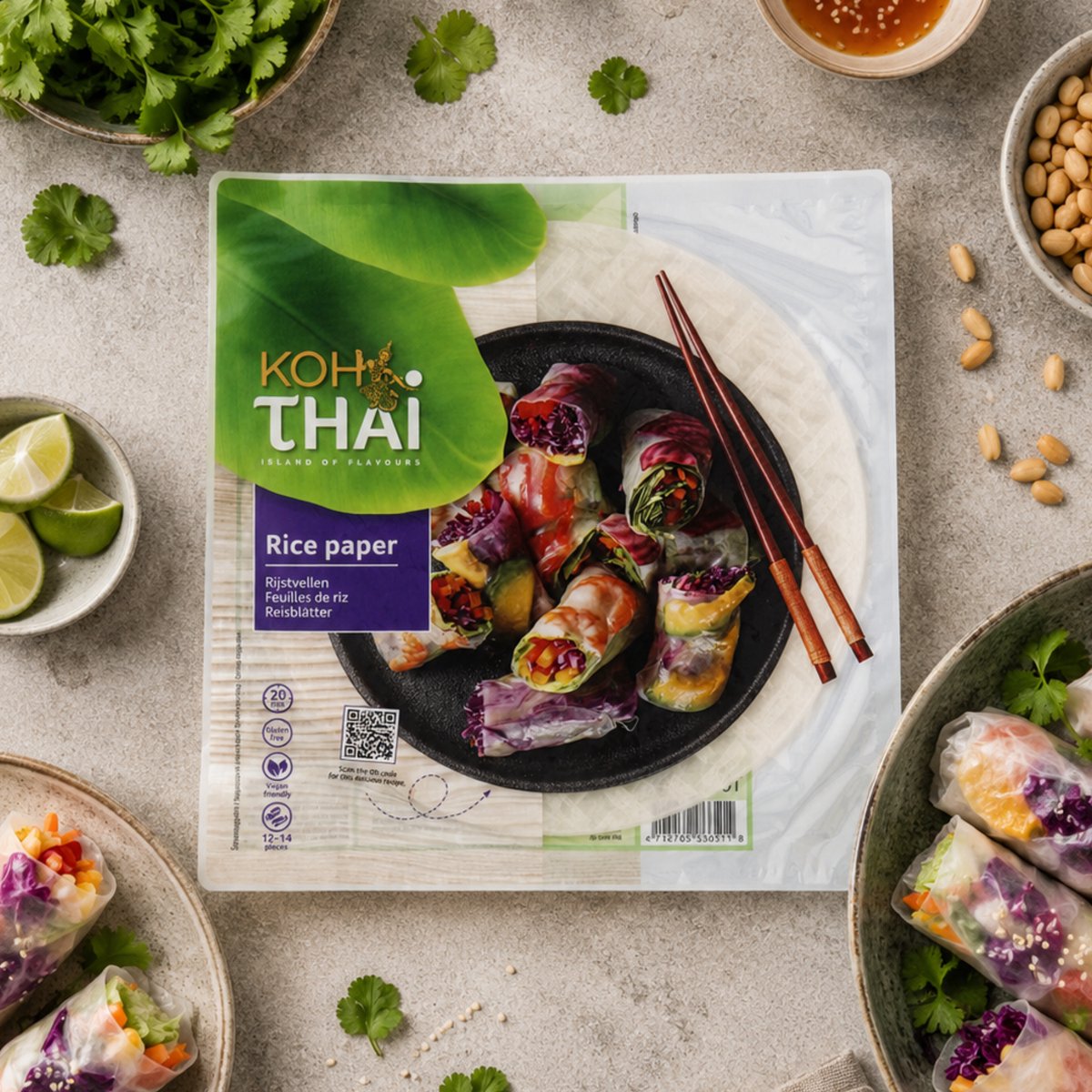 Koh-Thai-Reisblätter 10 x 100 Gramm
