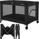 Lionelo Amelie Campingbett 3in1: Babybett + Reisebett + Laufstall – mit bequemer Matratze – kompakt und leicht – Seiteneingang – Reisetasche – 70x100 cm