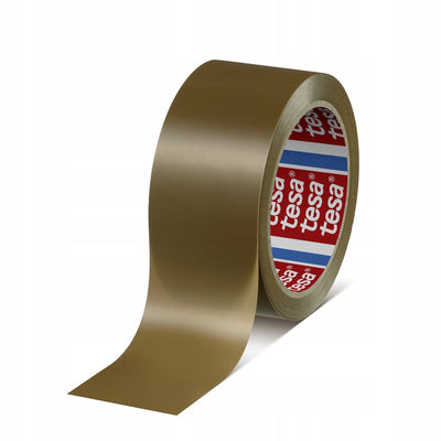 Tesa 04120 Verpackungsband – PVC – braun – 50 mm x 66 m