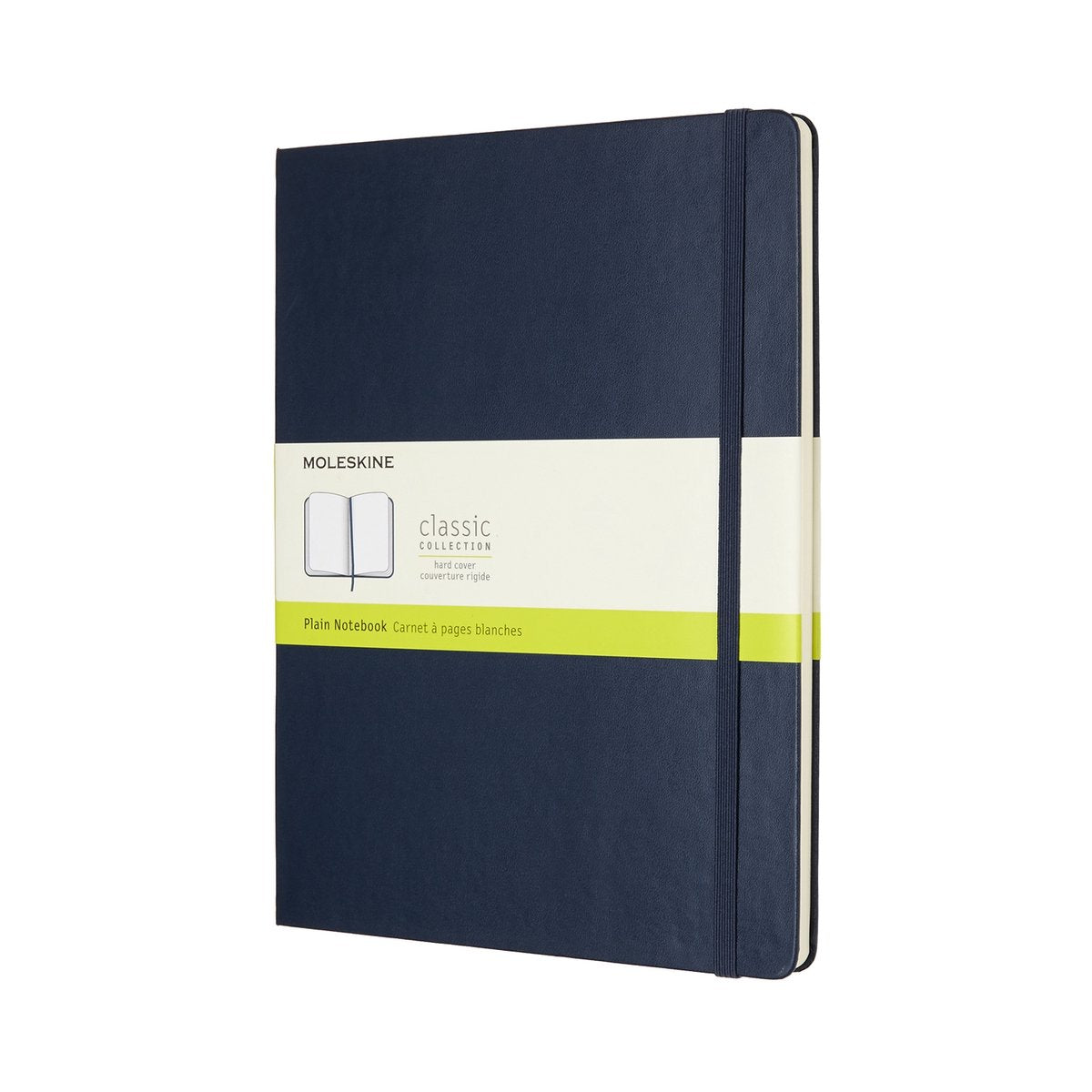 Klassisches Moleskine-Notizbuch – extra groß – Hardcover – leer – Saphirblau