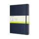 Klassisches Moleskine-Notizbuch – extra groß – Hardcover – leer – Saphirblau