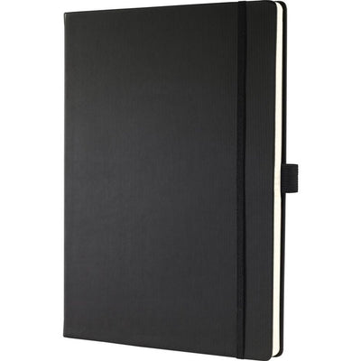 Sigel Notizbuch – Conceptum – A4 – Schwarz – Hardcover – 194 Seiten – 80 Gramm – Punkte – Si-Co108