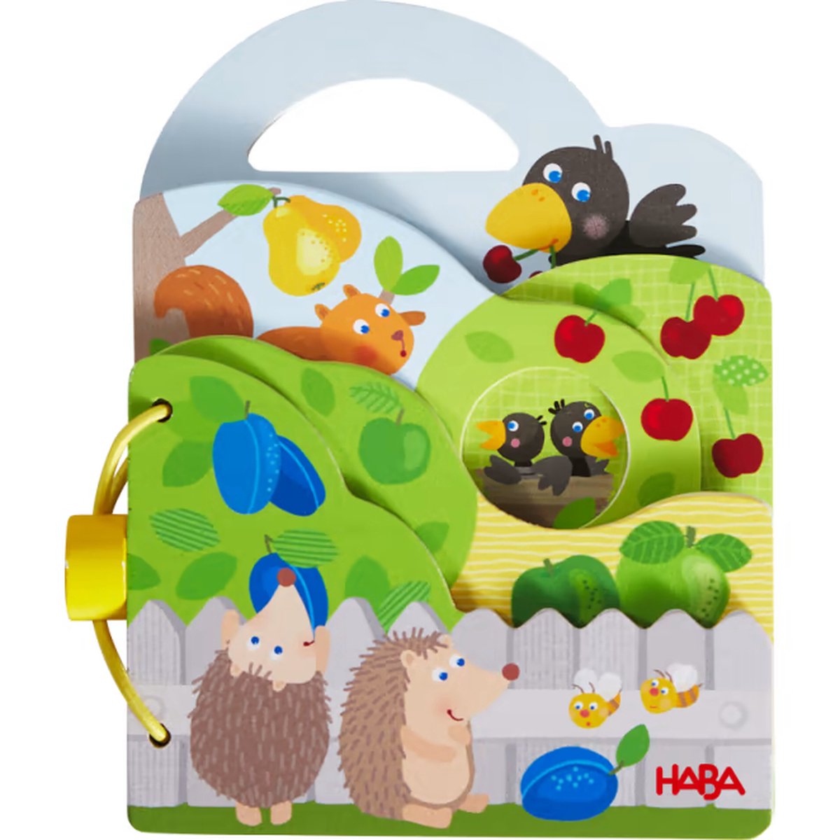 Haba Babybuch Obstgarten aus Holz