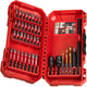 Imp Milwaukee Shockwave™ Act Duty™ Bit-Set (40-teilig), Schrauben-Bit-Set Shockwave™ 40-teilig, Bits, Stecknüsse und rote Sechskantbohrer – 4932492004