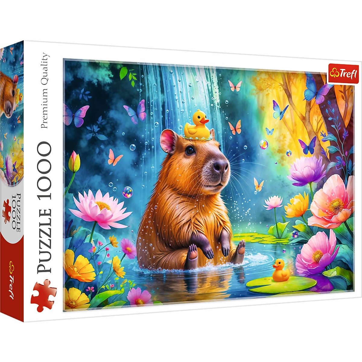 Trefl Capibara Puzzle 1000 Teile - atemberaubende Naturlandschaft