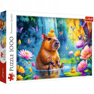 Trefl Capibara Puzzle 1000 Teile - atemberaubende Naturlandschaft