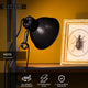 Lucide Moys - Klemmlampe - 1xe27 - schwarz