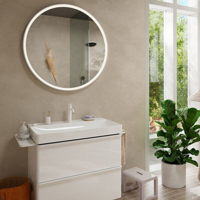 Hansgrohe tecturis s – Waschtischarmatur – Einhebelbedienung – mit Ablaufgarnitur – Größe 110 mm – Chrom