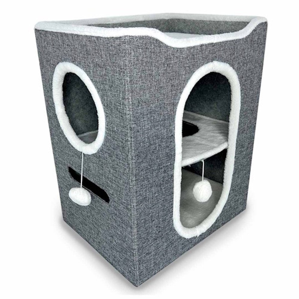 Duvo + Katzenhaus Gen 46x36x58cm grau