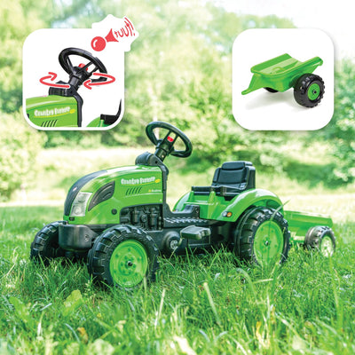 Falk Country Farmer - Jungen - Grün - Trettraktor