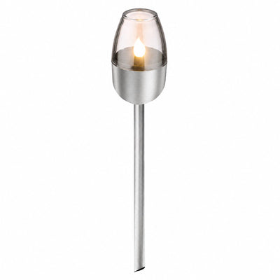 Grundig Solar-Gartenbeleuchtung mit Solarenergie – Gartenlampe mit Flammeneffekt – Außenbeleuchtung IP44 – 6–8 Stunden Brenndauer – ø6 x 38,5 cm