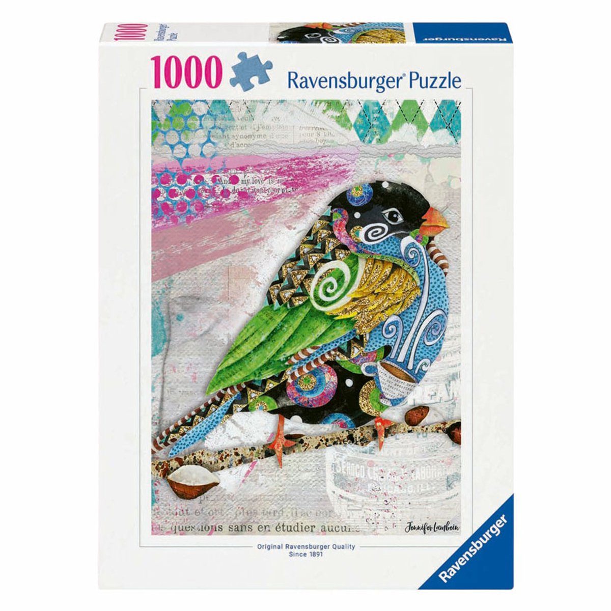 Ravensburger Puzzle Lockenvogel - 1000 Teile.