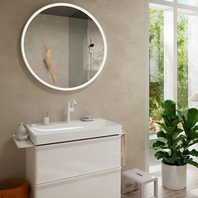 Hansgrohe tecturis s – Waschtischarmatur – Einhebelbedienung – Kaltstart energiesparend – mit Ablassschraube – Größe 210 mm – schwenkbarer Auslauf – Chrom