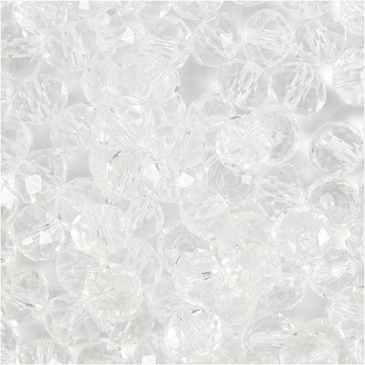 Creativ Company Facette Perlen Crystal, 100..