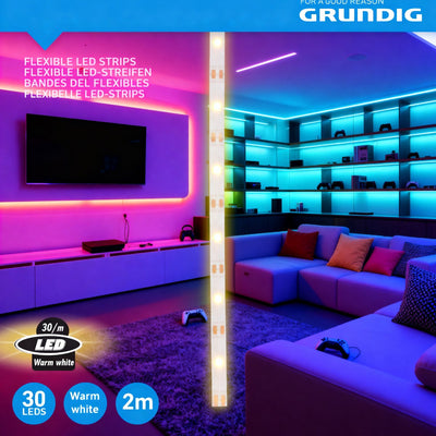 Grundig LED-Streifen 30 LEDs, 2m