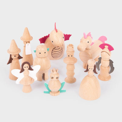 Tickit® verzauberte Holzfiguren.