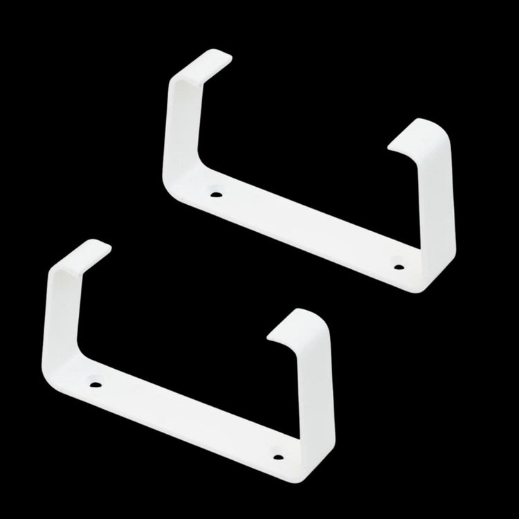 Starx Montagewinkel Kunststoff für rechteckigen Lüftungskanal 110x54mm weiß - pro 2 Stück (45.707.31)