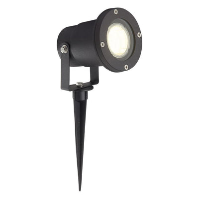 Brilliant Janko - Bodenstrahler - Außenleuchte - 1xGU10 3W - IP44 - Schwarz