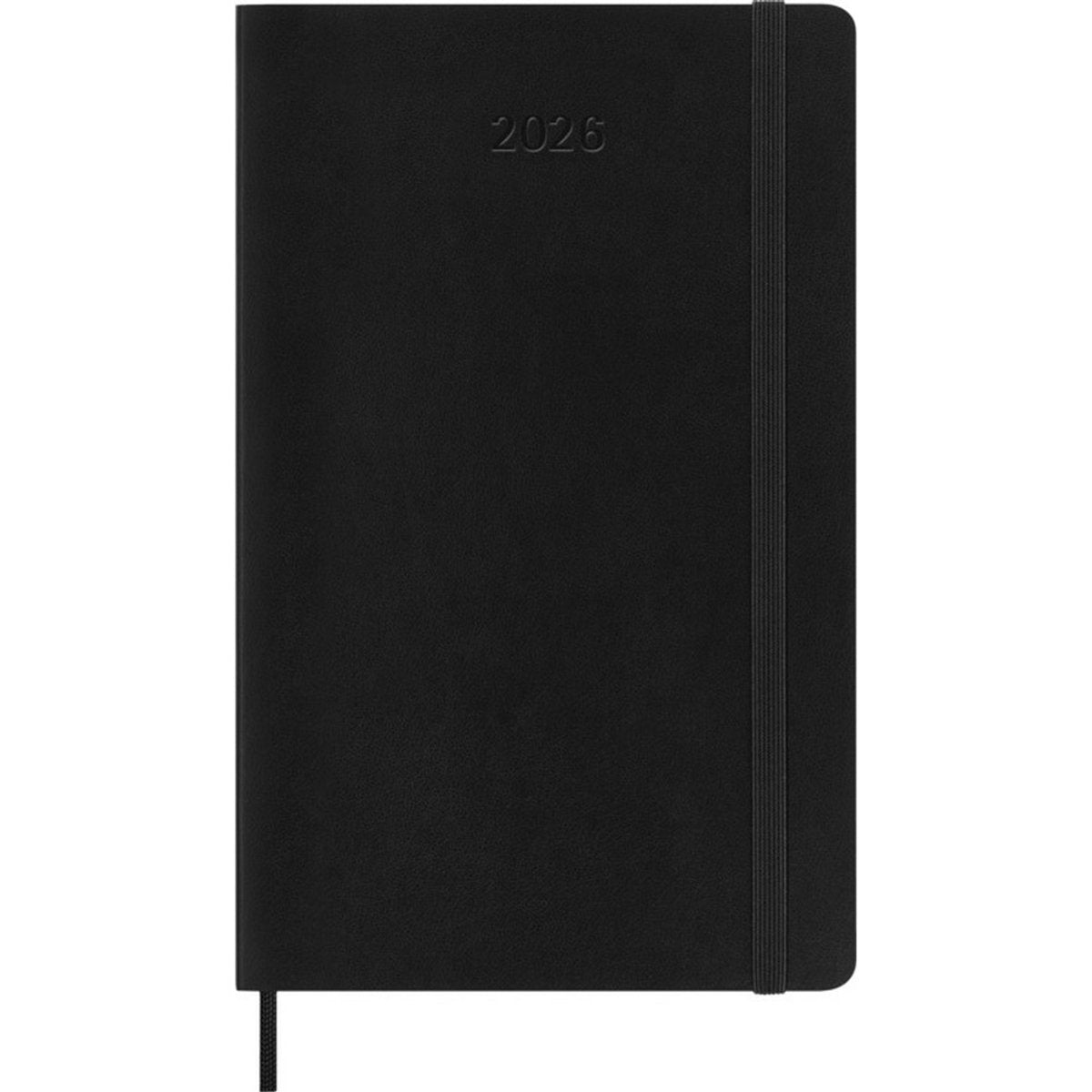 Moleskine 12-Monats-Tagebuch – 2026 – wöchentlich – groß – Softcover – schwarz