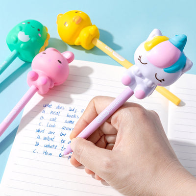 Lazy Stars Einhorn + Hase Squishy Doll Gelstift – 2 Stk