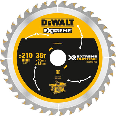 Dewalt dt99566 xr Kreissägeblatt 210x30mm 36t