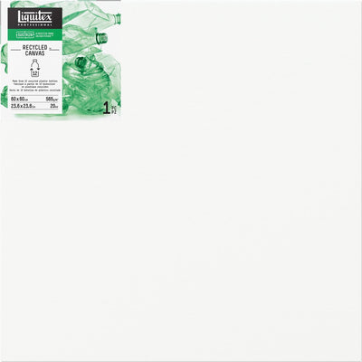 Liquitex-Leinwand aus recyceltem Kunststoff – traditionell 60 x 60 cm – dreifach grundiert | 100 % recycelter Kunststoff | FSC-Holzrahmen | Acryl-Ölfarbe | langlebige Kunstleinwand