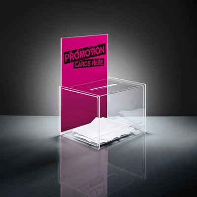 Sigel - Visitenkartenablage - transparent - 225x300x170mm - Einlage für A4-Karte - si-va150