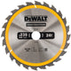 Dewalt Kreissägeblatt für Holz | Bau | ø 235mm Achsloch 30mm 24t - dt1954-qz