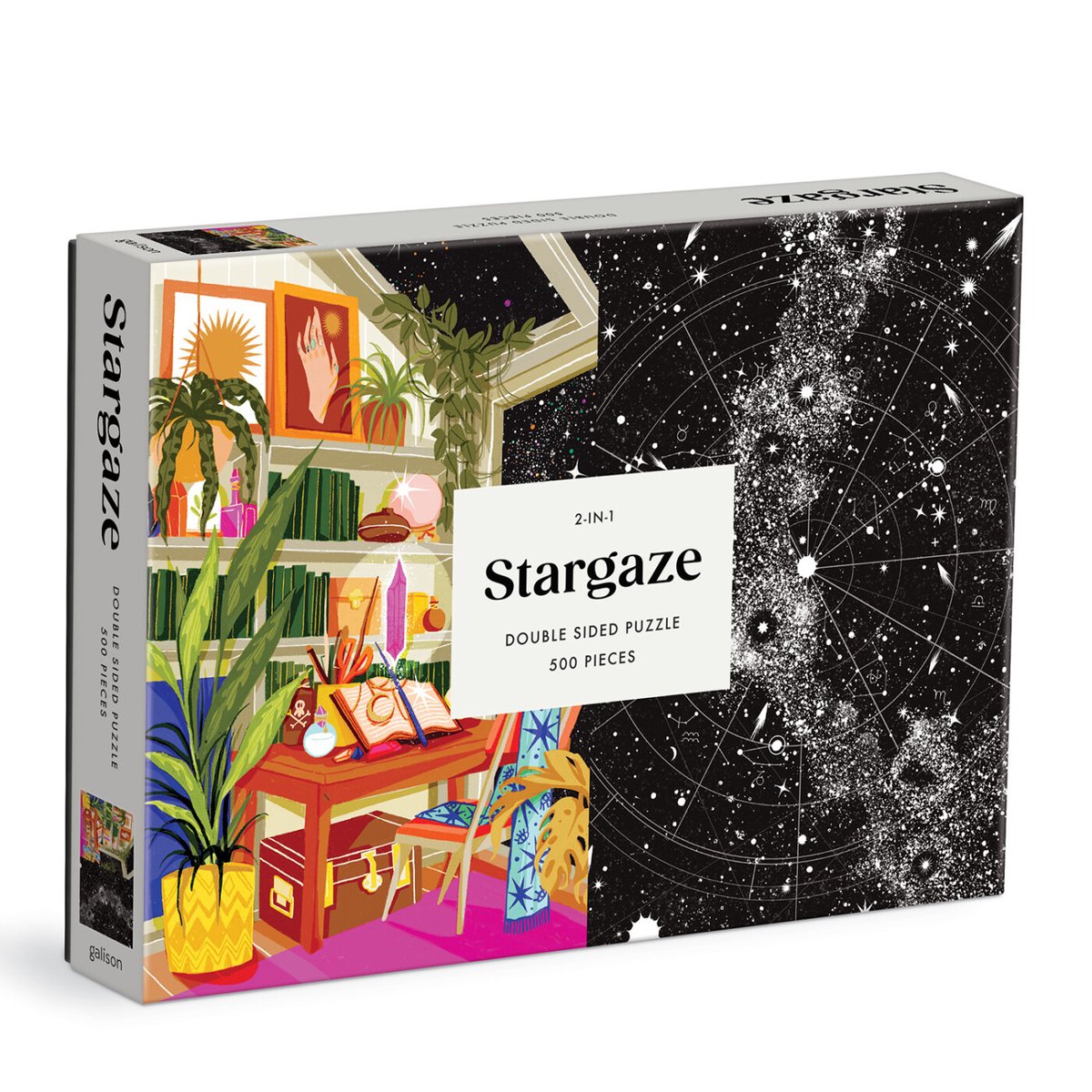 Stargaze 500-teiliges doppelseitiges Puzzle