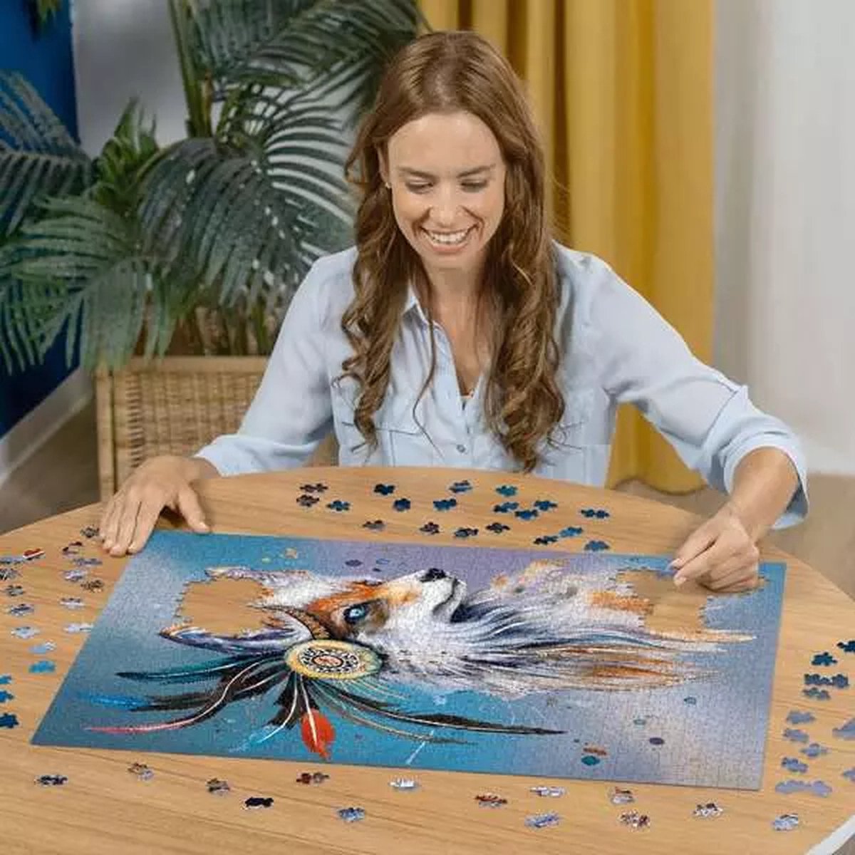 Ravensburger Puzzle Der Geist des Fuchses – 1000-teiliges Puzzle.