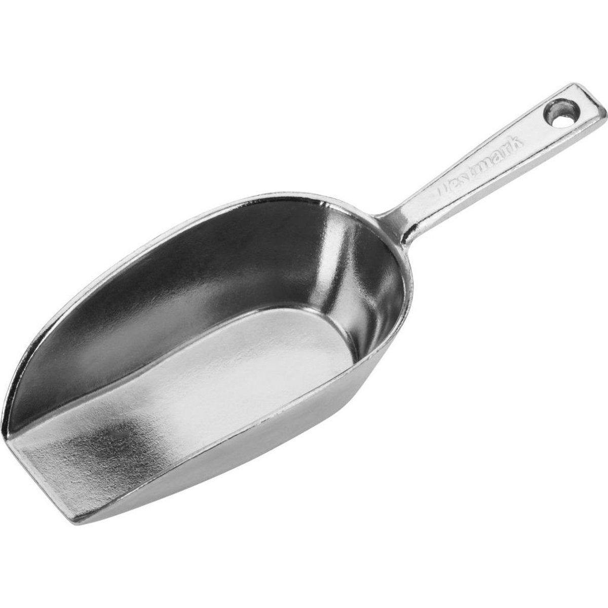 Westmark Messlöffel, Volumen: 410 ml (ca. 335 g Mehl), Aluminium, Hygia, Silber, 91612291