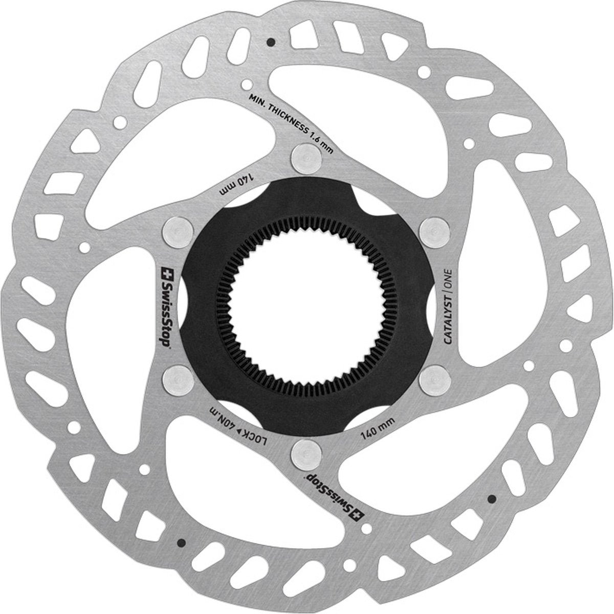Schweizer Schweizer Bremsscheibe Katalysator ein Zentrum 140 mm