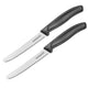 Westmark daily-slice breakfast knives - 2 practical knives, double serrated edge, ideal for bread, tomato sandwiches, dishwasher safe - stainless steel, 13482270