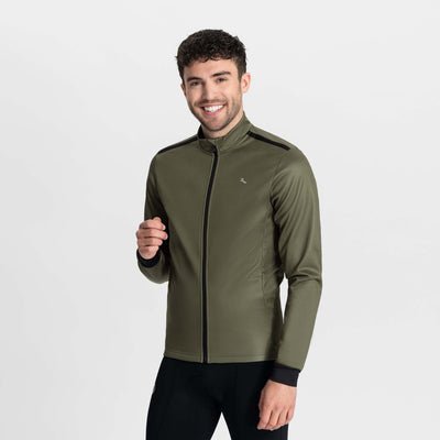 Rogelli Core Fahrradjacke Winter Herren - Grün - 3XL