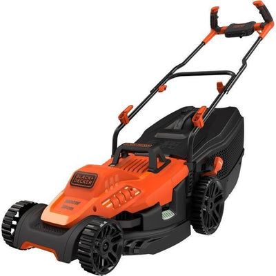 Black+Decker 38 cm 1600 W Rasenmäher mit Fahrradgriff – bemw471bh-qs