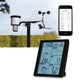 Alecto ws5200 – professionelle WLAN-Wetterstation mit Außensensor – App-Steuerung – 6-in-1