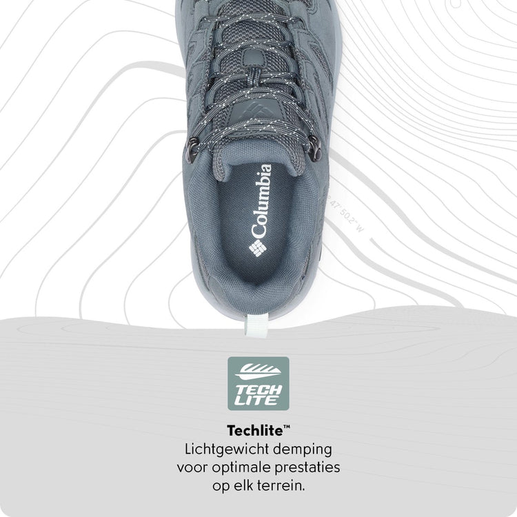 Columbia Redmond™ IV Low wasserdichte Damen-Wanderstiefel – Graphit, Teelicht
