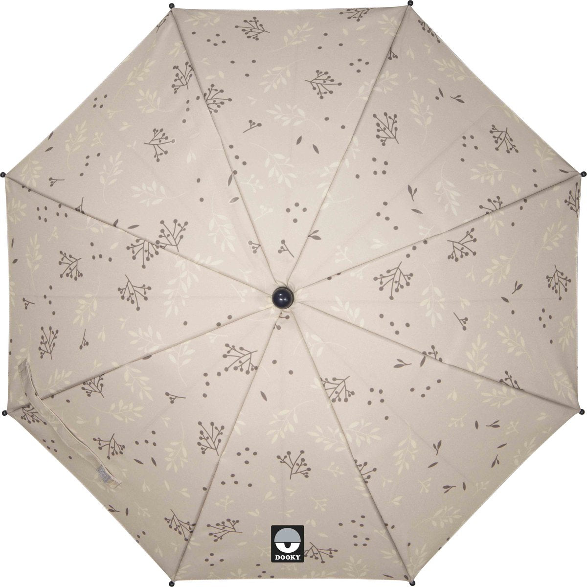 Dooky Sonnenschirm-Kinderwagen – romantische Blätter beige