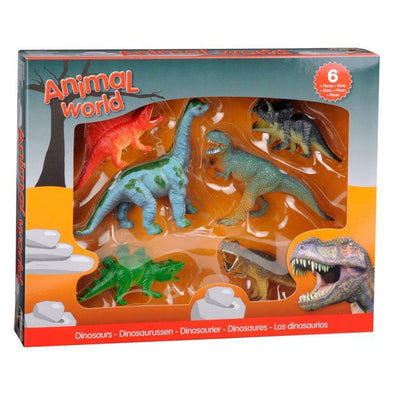 Johntoy Dinosaurier Geschenkbox, 6st.