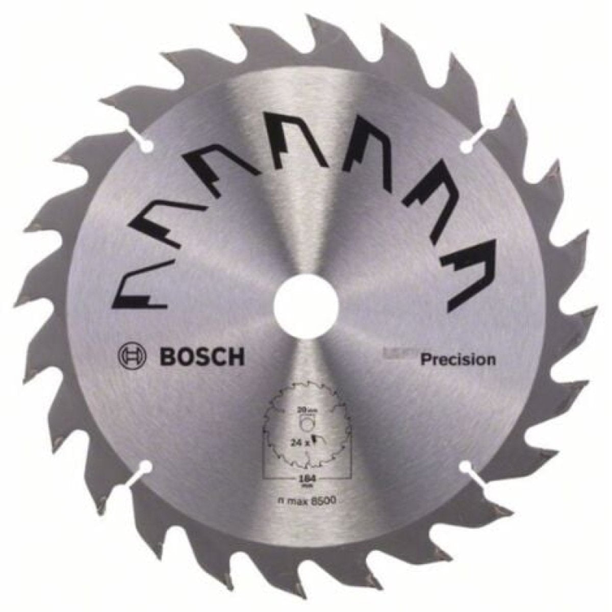 Bosch Kreissägeblatt Präzision 184x2x16 -,t24 (1)