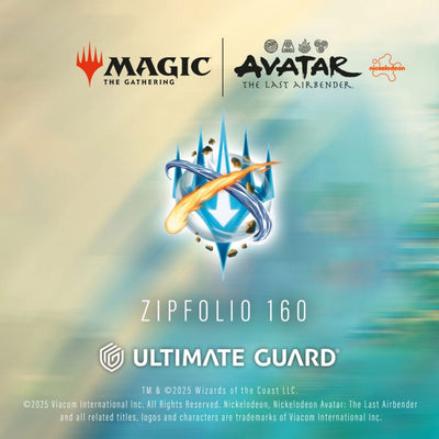 Ultimate Guard Zipfolio 160 Xenoskin Magic: The Gathering | Avatar: Der letzte Luftbändiger – weiße Manakarten-Ordnerblätter