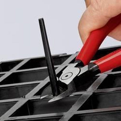 Knipex Seitenschneider für Kunststoff mit Kunststoffummantelung 140 mm - 7201140