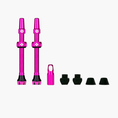Muc-off Tubeless-Ventilset 60 mm rosa